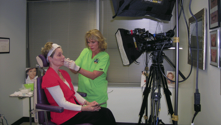 Video cosmetic medical training